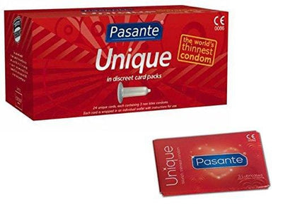 Pasante Unique Condoms - Pack of 72 by Pasante Healthcare Limited -   Pasante EasyMeds Pharmacy
