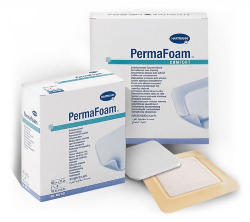 PermaFoam Comfort Dressings 11cm x 11cm Sterile Foam Dressings -   PermaFoam EasyMeds Pharmacy