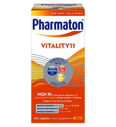 Pharmaton Advance Multivitamin and Mineral Caplets x 100 -   Pharmaton EasyMeds Pharmacy