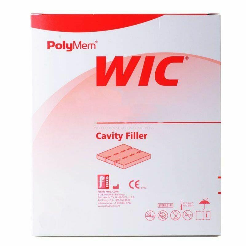 Polymem WIC Cavity Filler Wound Dressing 8cm x 8cm x 10 | EasyMeds Pharmacy