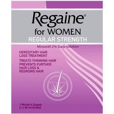 Regaine Regular Str Scalp Solution For Women 60ml | EasyMeds Pharmacy