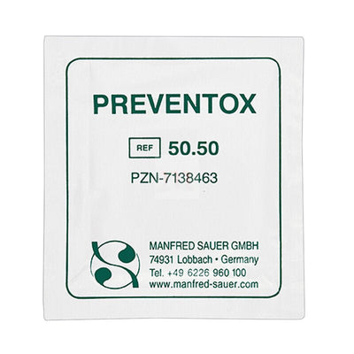 Sauer 50.50 Preventox Skin Adhesive Protection Single Wipes x 50 | EasyMeds Pharmacy