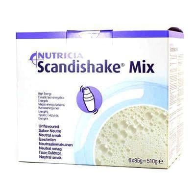 Scandishake Mix Unflavoured Shake (85g x 6) x 4 Packs | EasyMeds Pharmacy