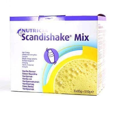 Scandishake Mix Vanilla Shake (85g x 6) x 4 Packs | EasyMeds Pharmacy