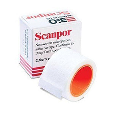 Scanpor Microporous Adhesive Tape 2.5cm x 5m | EasyMeds Pharmacy