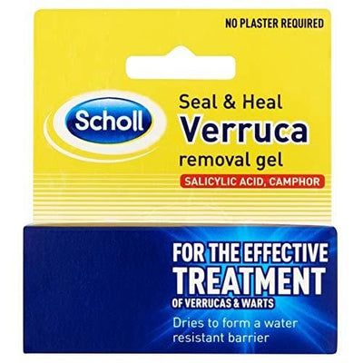Scholl Seal & Heal Verruca Removal Gel, 10ml -   Scholl EasyMeds Pharmacy
