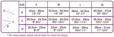 Scholl Softgrip Ultima Class 2 Below Knee Open Toe Stockings, Large, Natural -   Scholl EasyMeds Pharmacy
