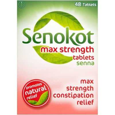 Senokot Maximum Strength 48 Tablets Senna -   Senokot EasyMeds Pharmacy