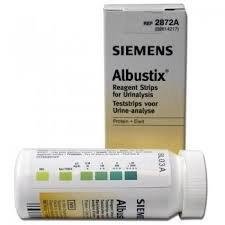 Siemens Albustix Reagent strips for urinalysis x 50 | EasyMeds Pharmacy