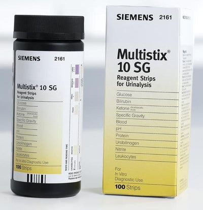 Siemens Multistix 10 SG Professional Urine Test Strips x 100 (Exp Mar 2025) -   Siemens EasyMeds Pharmacy