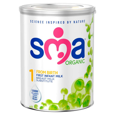 SMA Organic First Infant Milk From Birth 800g -   Nestle EasyMeds Pharmacy