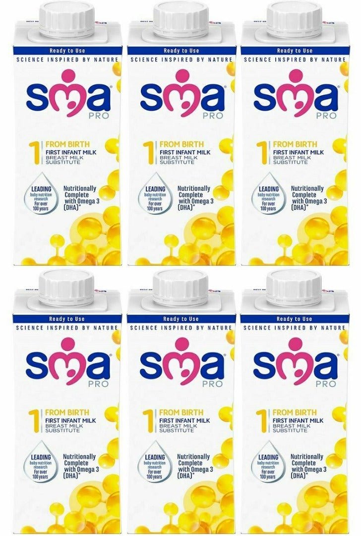 SMA PRO First Infant Milk From Birth 200 ml (Pack of 15) -   SMA EasyMeds Pharmacy