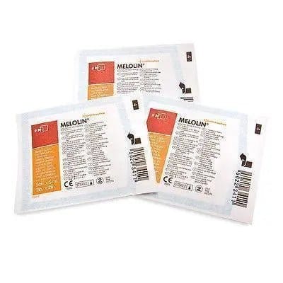 Smith & Nephew Melolin 10 x 10 cm x 50 Low Adherent Absorbent Dressings Wounds Abrasions Burns -   Smith & Nephew EasyMeds Pharmacy