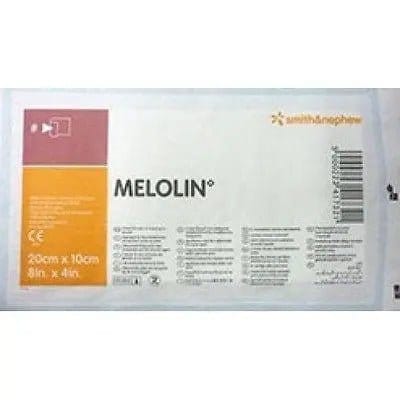Smith & Nephew Melolin 10 x 20 cm x 100 Low Adherent Absorbent Dressings Wounds Abrasions Burns -   Smith & Nephew EasyMeds Pharmacy