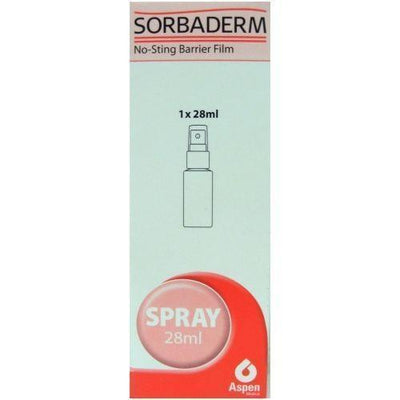 Sorbaderm No-Sting Barrier Film Spray 28ml -   Aspen Medical EasyMeds Pharmacy