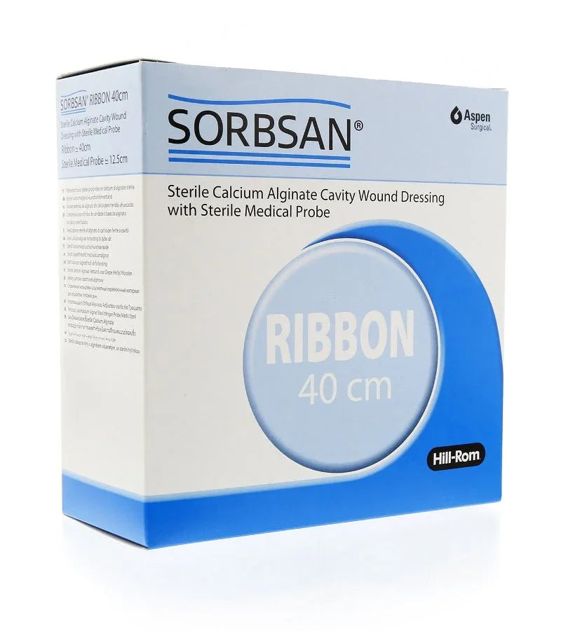 Sorbsan Ribbon Dressing 40cm x 5 - Dressings - Sorbsan - EasyMeds Pharmacy