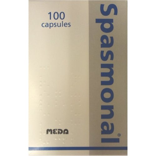 Spasmonal 60mg Capsules x 100 | EasyMeds Pharmacy