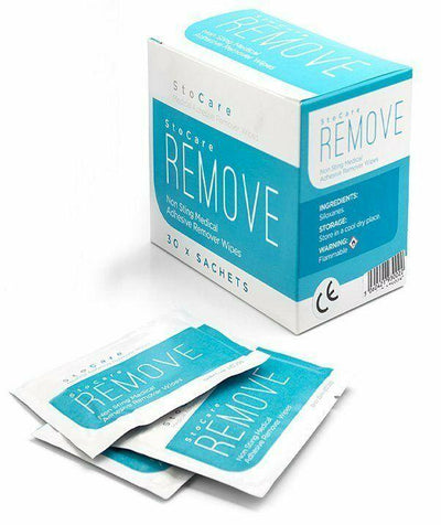 Stocare Remove 'Non Sting' Medical Adhesive Remover Wipes x 30 | EasyMeds Pharmacy