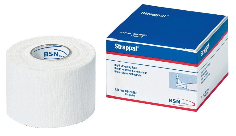 Strappal Tape - 2.5cm x 5m x 12 Rolls | Zinc Oxide Strapping Tape -   BSN Medical EasyMeds Pharmacy