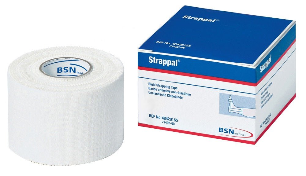 Strappal Zinc Oxide Strong Sports Support Tape, 2.5 cm x 5 m | EasyMeds Pharmacy