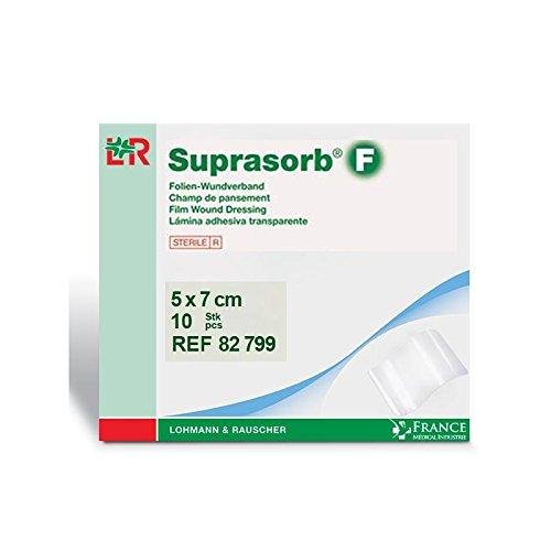 Suprasorb F Sterile Film Polyurethane Dressings 5cm x 7cm Pack of 10 -   L&R Medical EasyMeds Pharmacy