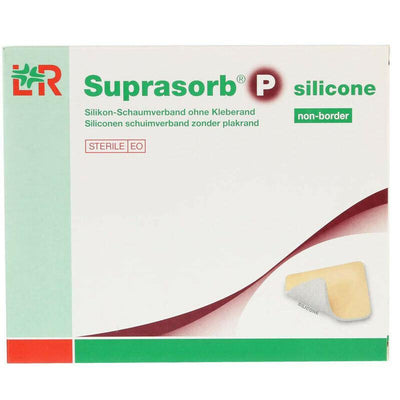 Suprasorb P Sensitive Non Border Silicone Dressing 10cm x 10cm x 10 -   Lohmann & Rauscher EasyMeds Pharmacy