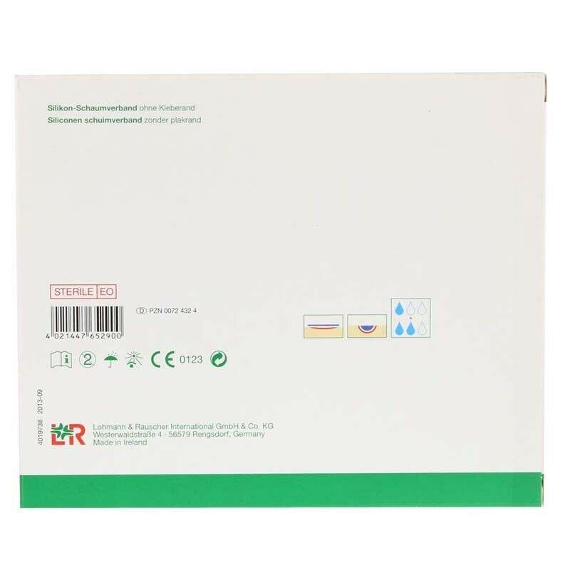 Suprasorb P Sensitive Non Border Silicone Dressing 10cm x 10cm x 10 | EasyMeds Pharmacy