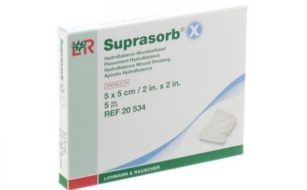 Suprasorb X Hydrobalance Wound Dressing 5cm x 5cm | EasyMeds Pharmacy