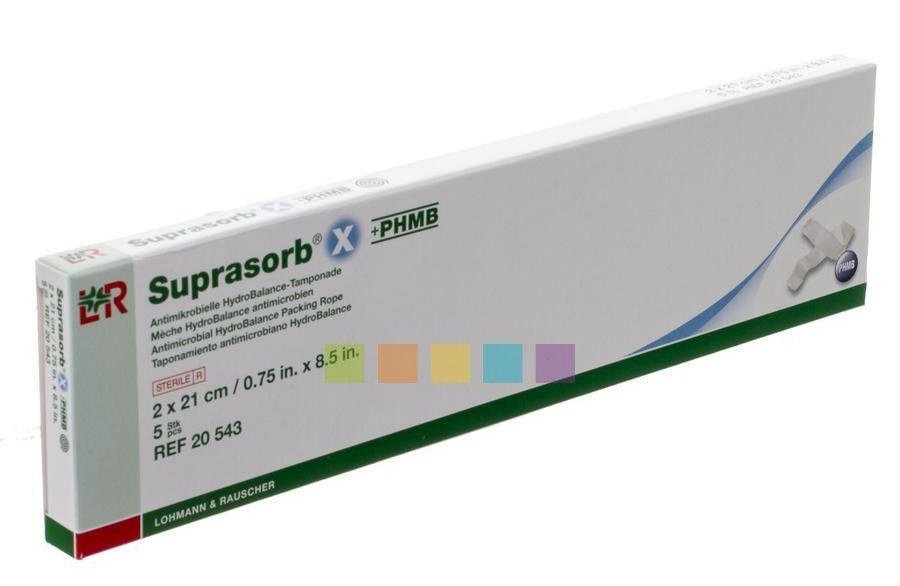 Suprasorb X + PHMB Non Infected Wounds Dressing 2cm x 21cm | EasyMeds Pharmacy
