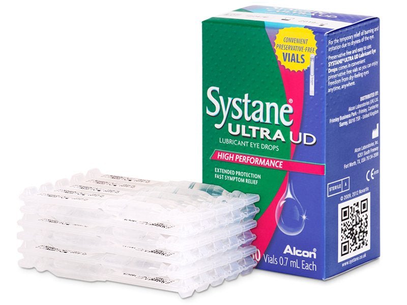 Systane Ultra UD Lubricant Eye Drops 0.7ml x 30 Vials - Twin Pack | EasyMeds Pharmacy