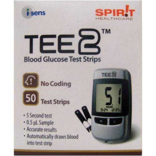 TEE2 Blood Glucose Test Strips x 50 -   TEE2 EasyMeds Pharmacy