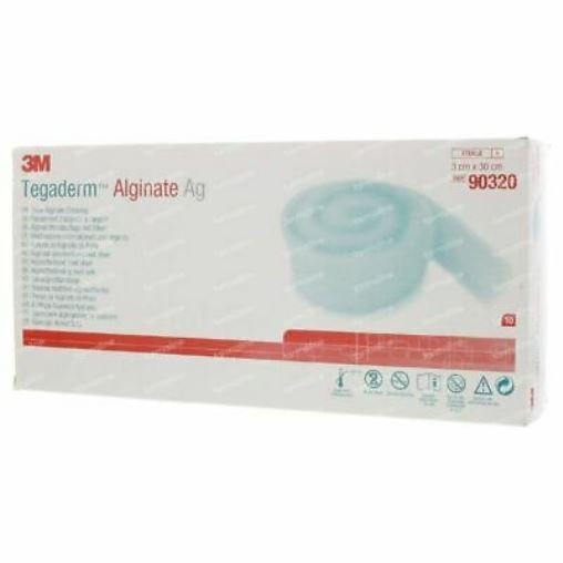 Tegaderm Alginate AG Silver Dressings 3cm x 30cm | EasyMeds Pharmacy