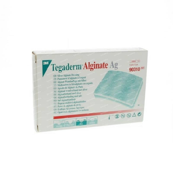 Tegaderm Alginate AG Silver Dressings 5cm x 5cm