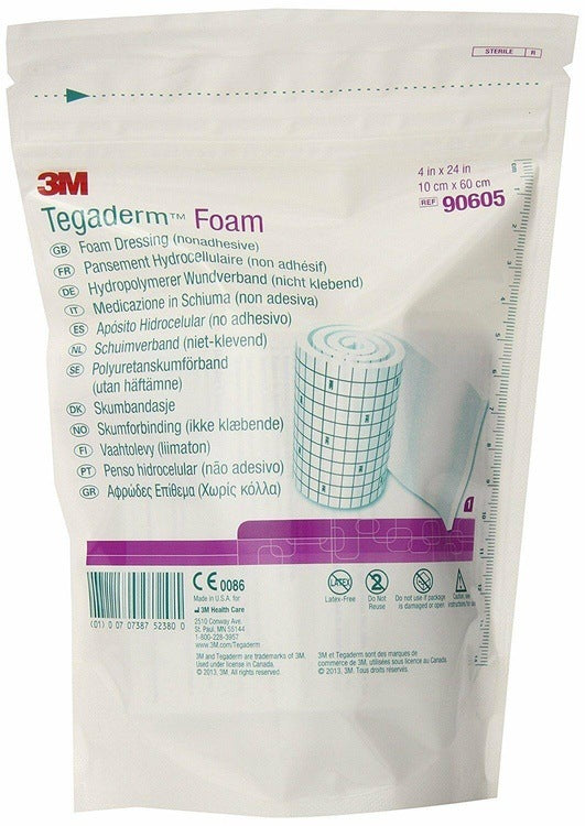 Tegaderm Foam Dressing Non Adhesive Roll 10cm x 60cm X 1 | EasyMeds Pharmacy