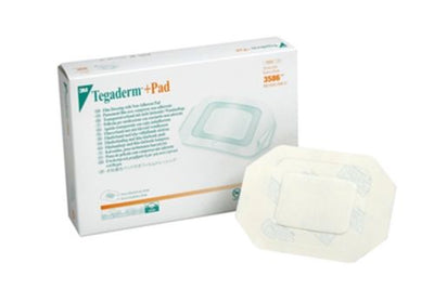 TEGADERM + PLUS PAD 3M Film Dressing 9cm x 10cm x1 - Tattoo/Burns/Wounds | EasyMeds Pharmacy