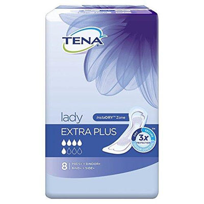 Tena Lady Extra Plus Pads x 8 | EasyMeds Pharmacy