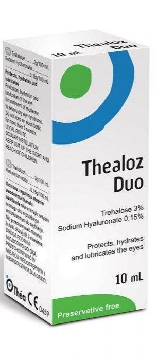 Thealoz Duo Spectrum Eye Drops Preservative Free for Dry Eyes 10ml | EasyMeds Pharmacy