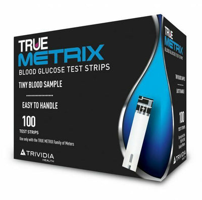 TRUE Metrix Blood Glucose Test Strips - Pack of 100 | EasyMeds Pharmacy
